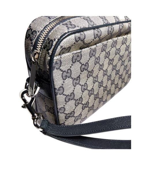 Gucci Gray Essence Classic Small Crossbody Bag for men