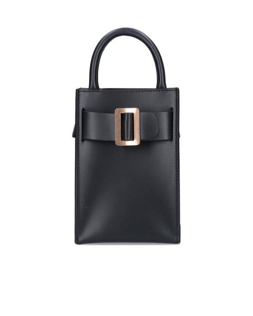 Boyy Black Bobby Leather Tote Bag