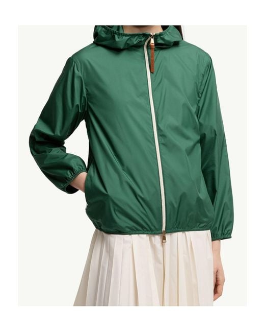 Moncler Green Fegeos Hooded Jacket