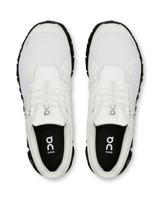 On Shoes White Cloud 6 Technical Low-Top Sneakers for men