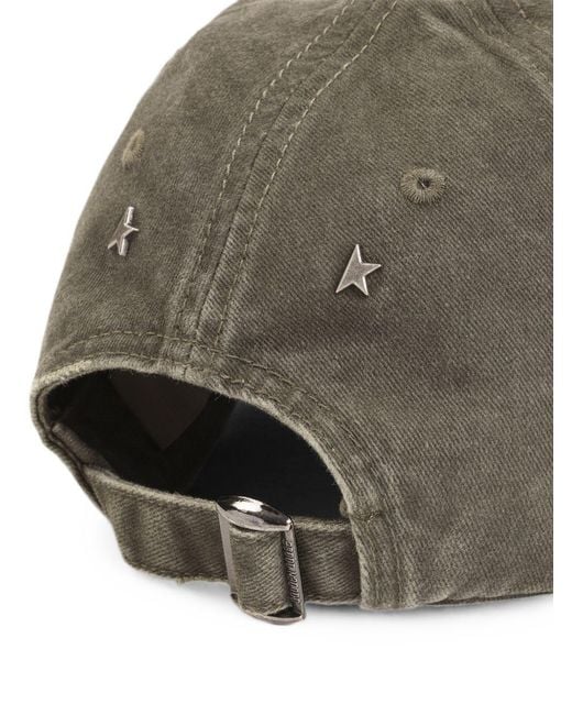 Golden Goose Deluxe Brand Gray Logo Hat