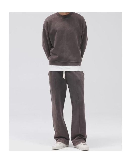 Represent Gray Initial Boxy Sweater for men