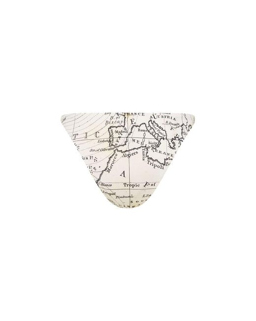 St. Agni White Slim Bikini Briefs