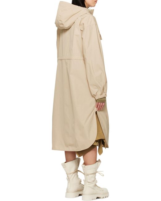 Moncler Natural Laerte Parka Coat