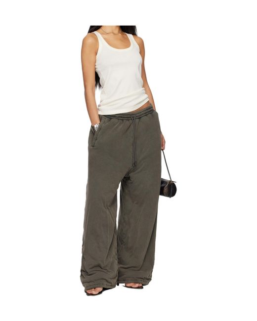 Lu'u Dan Gray Bontans Drawstring Casual Pants for men