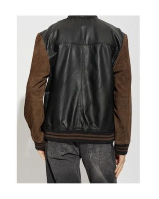 AllSaints Black Long-Sleeve Jacket for men
