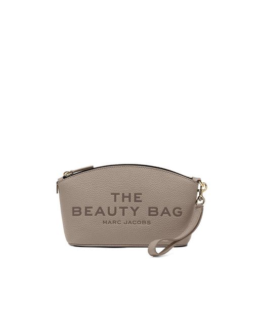 Marc Jacobs Gray The Beauty Bag Makeup Bag