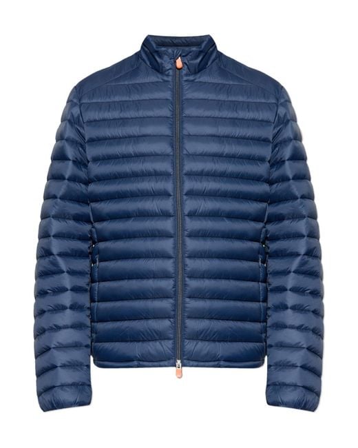 Save The Duck Blue Alexander Insulated Jacket for men