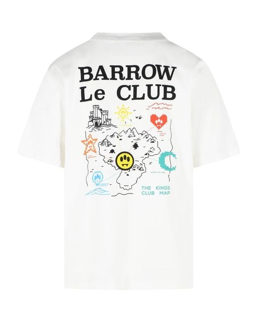 Barrow White Jersey T-Shirt for men