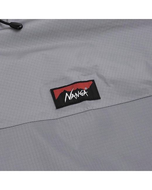 NANGA Gray Hooded Casual Jacket for men