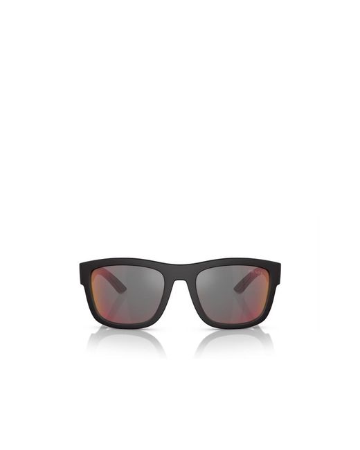 Prada Linea Rossa Multicolor Prada Eyewear Square Frame Sunglasses for men