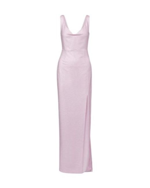 Roland Mouret Purple Embellished Gown