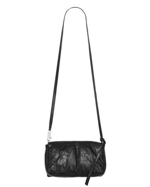 Rick Owens White Flap Shoulder Bag