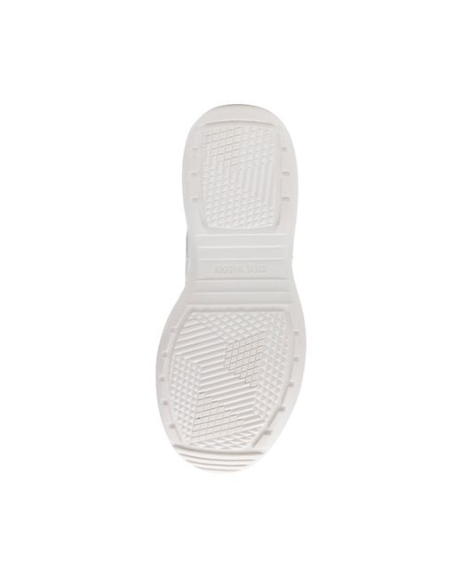 Steve Madden White Meshpanel Shoes
