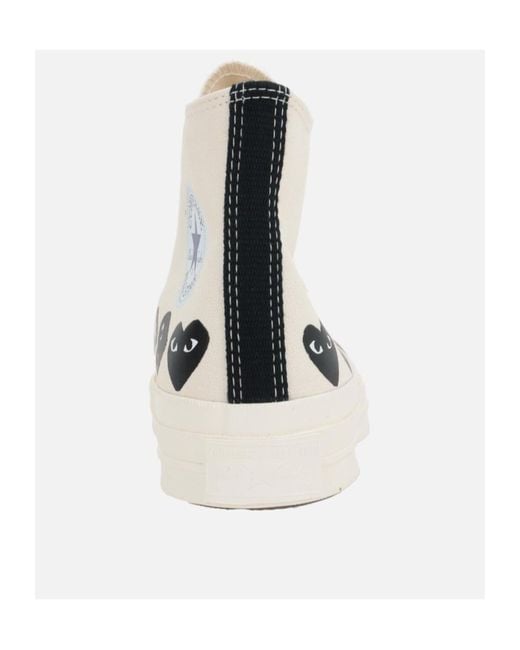 COMME DES GARÇONS PLAY Natural Chuck High Top Sneakers for men