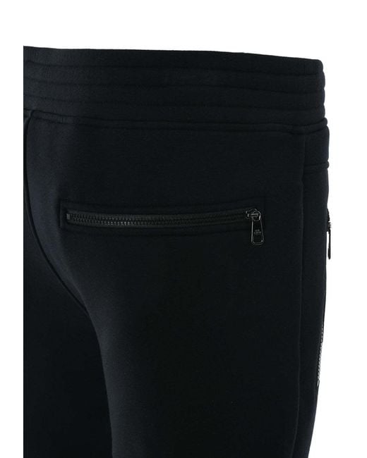 Neil Barrett Black Logo Sweatpants for men