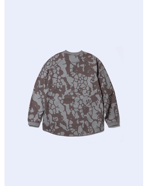 Goldwin Gray Crew Neck Sweater for men