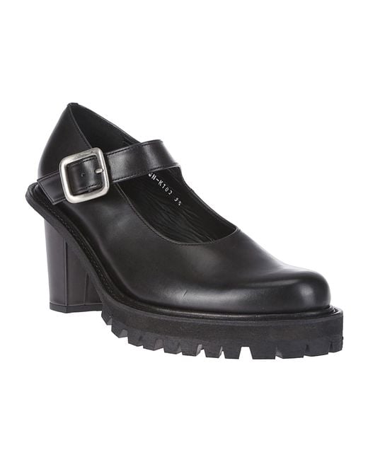 Comme des Garçons Black Comme Des Garçons Buckle-Strap Pumps
