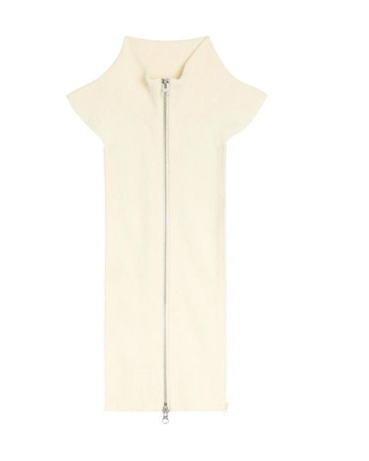 Veronica Beard White Cashmere-Blend Jacket Insert