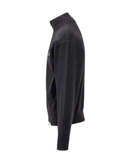 DSquared² Blue Metal D2 Upside Down Knit Cardigan for men