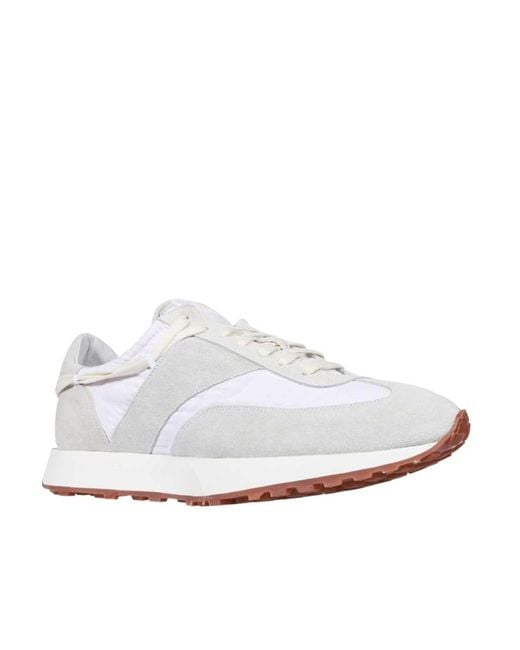 Rhude White Logo Sports Shoes for men