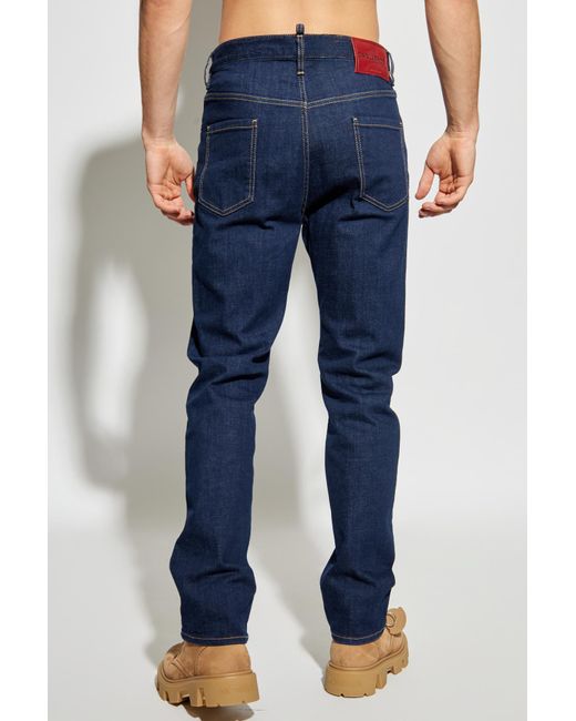 DSquared² Blue Skinny Jeans for men