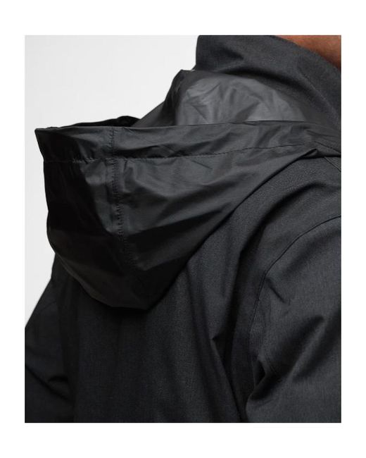 Barbour Black Winter Powell Waterproof Jacket for men