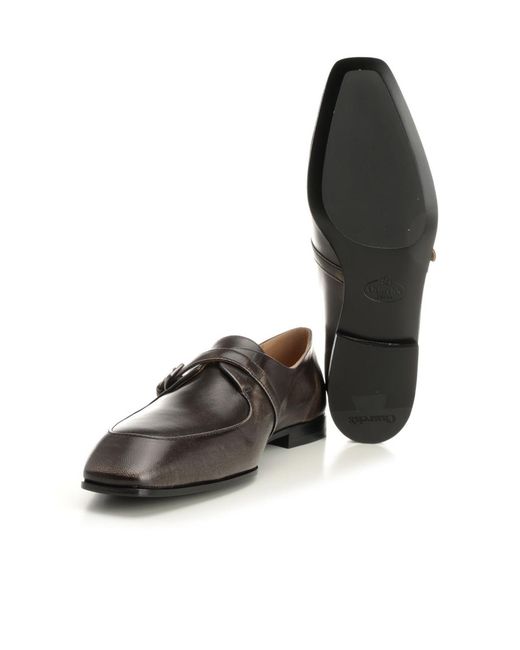 Church's Brown Square-Toe Flat Shoes