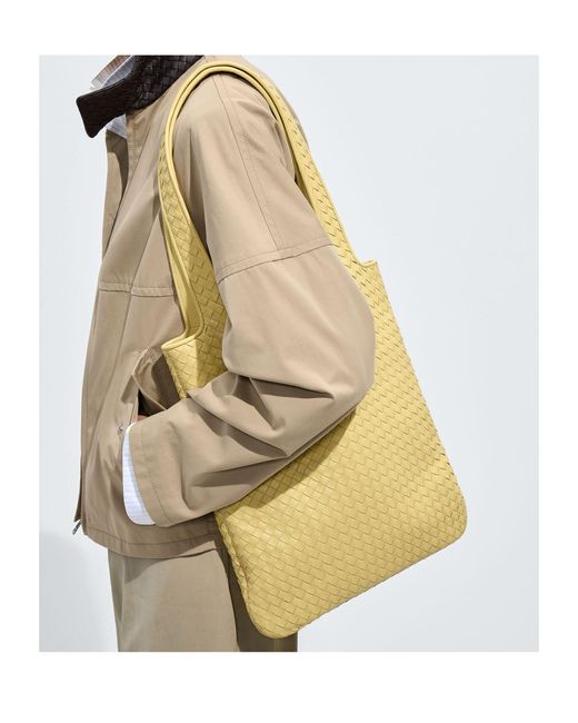 Bottega Veneta Yellow Veneto Tote for men