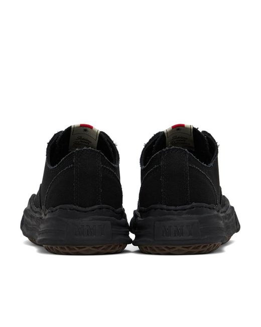 Maison Mihara Yasuhiro Black Hank Low-Top Trainers for men