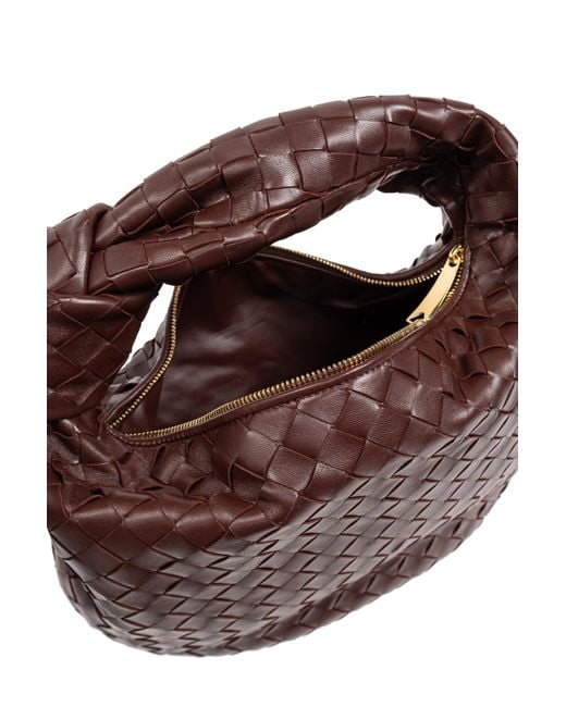Bottega Veneta Brown Jodie Small Shoulder Bag