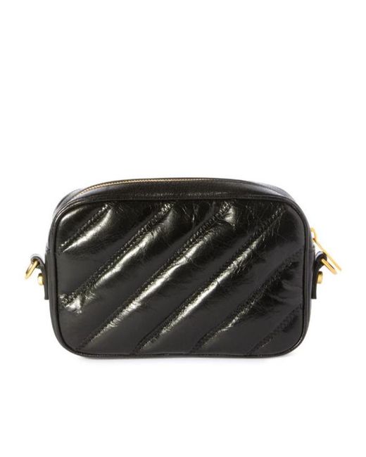 Off-White c/o Virgil Abloh Black Quilted Camera Bag