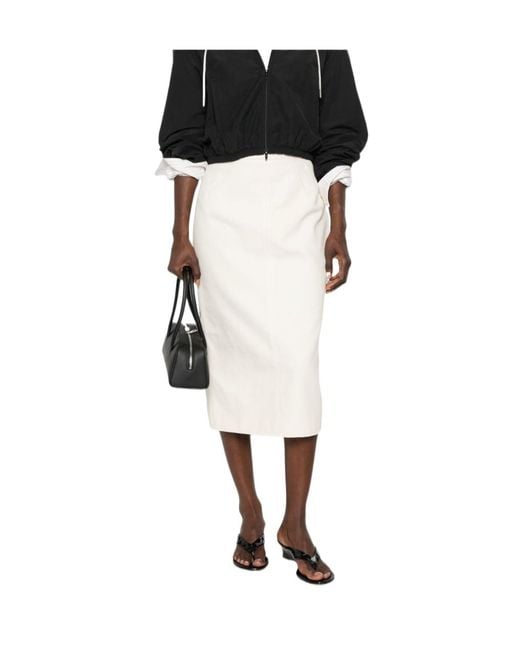 N°21 Black High-Waisted Skirt