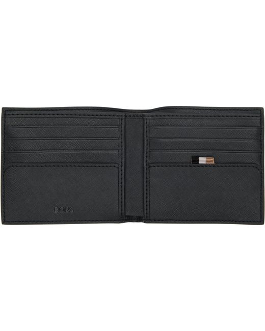 Boss Blue Logo Wallet for men