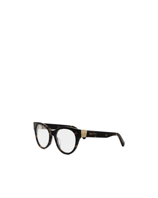 BVLGARI Multicolor Bulgari Pantos-Frame Glasses