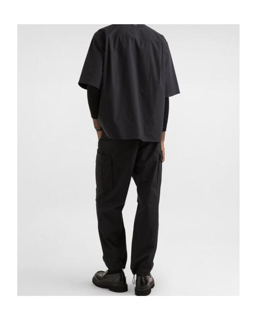 Dolce & Gabbana Black Poplin Shirt With Tag for men