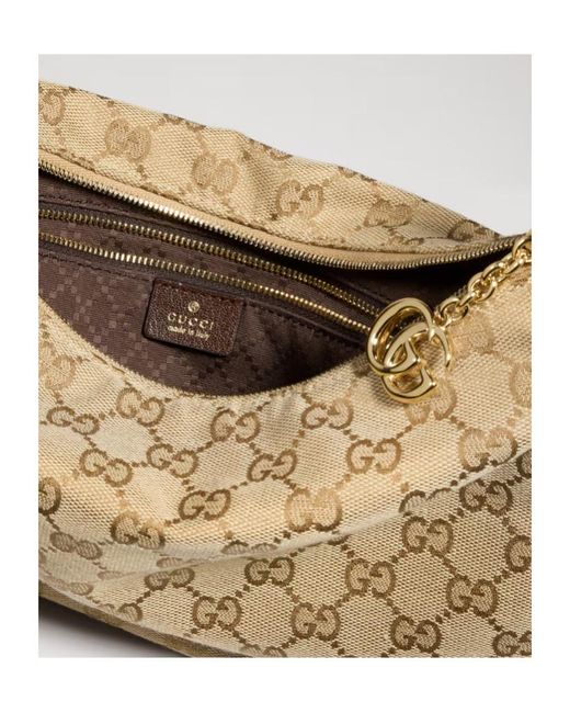 Gucci Natural Lady Lunetta Chain Medium Shoulder Bag