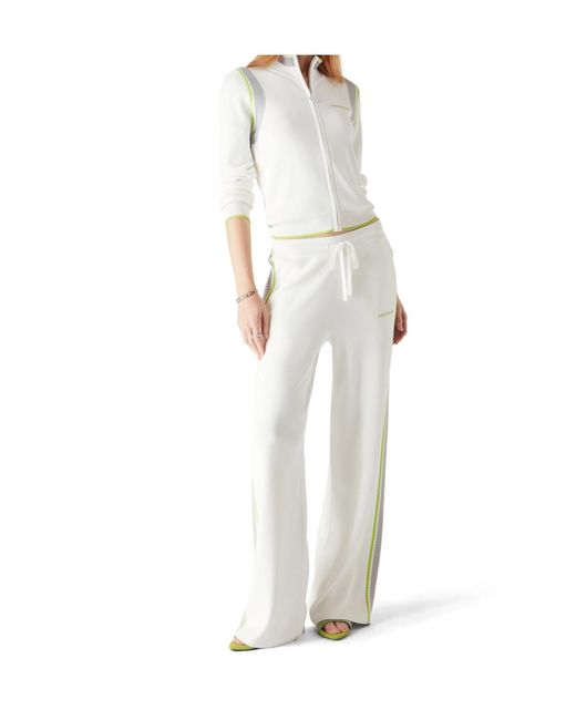 Casablanca White Zip Up Tennis Jacket