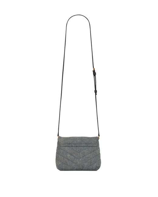 Saint Laurent White Loulou Toy Bag