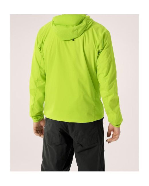 Arc'teryx Green Squamish Hoody Hooded Shell Jacket for men
