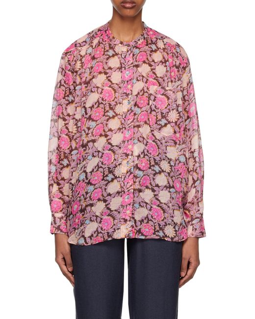 Isabel Marant Pink Mexika Long Sleeve Shirt