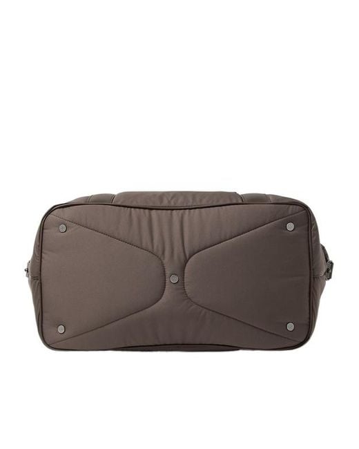 Loro Piana Brown Medium Wind Duffle Bag for men