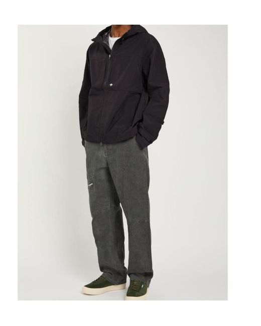 Represent Black 274 Hooded Shell Jacket for men