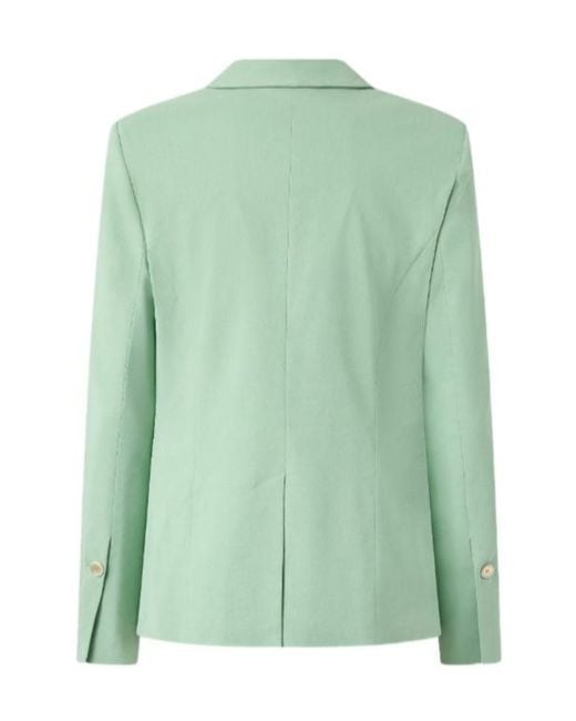 Pinko Green Button Blazer