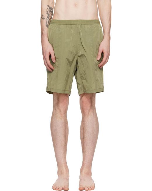 AMI Green Ami De Coeur Swim Shorts for men
