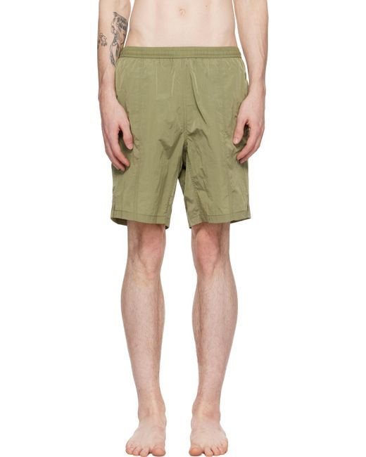 AMI Green Ami De Coeur Swim Shorts for men