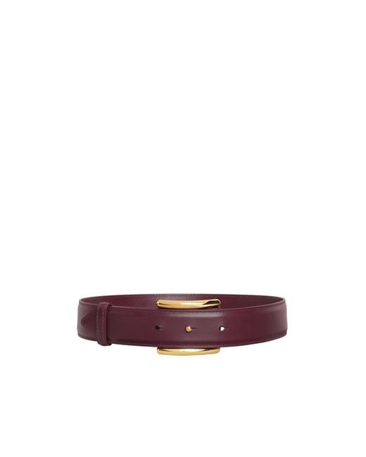 Alaïa Purple Alaïa Thin Belt