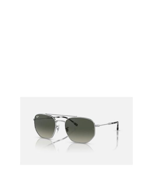 Ray-Ban Green Irregular Frame Sunglasses for men