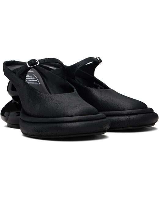 Maison Mihara Yasuhiro Black Duck High Heels