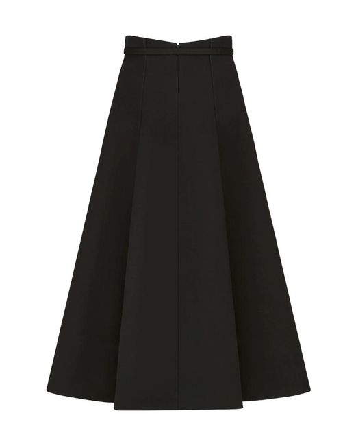 Dior Black Medium And Long Skirt
